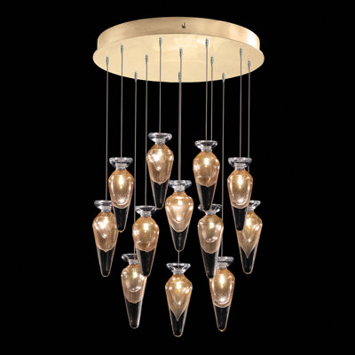 Luminaire suspendu rond l 21 po Essence