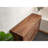 Brass Solid Wood Sliding Rail Buffet Table-167642337