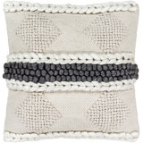 Anton Geometric Cotton Blend Pillow Cover
