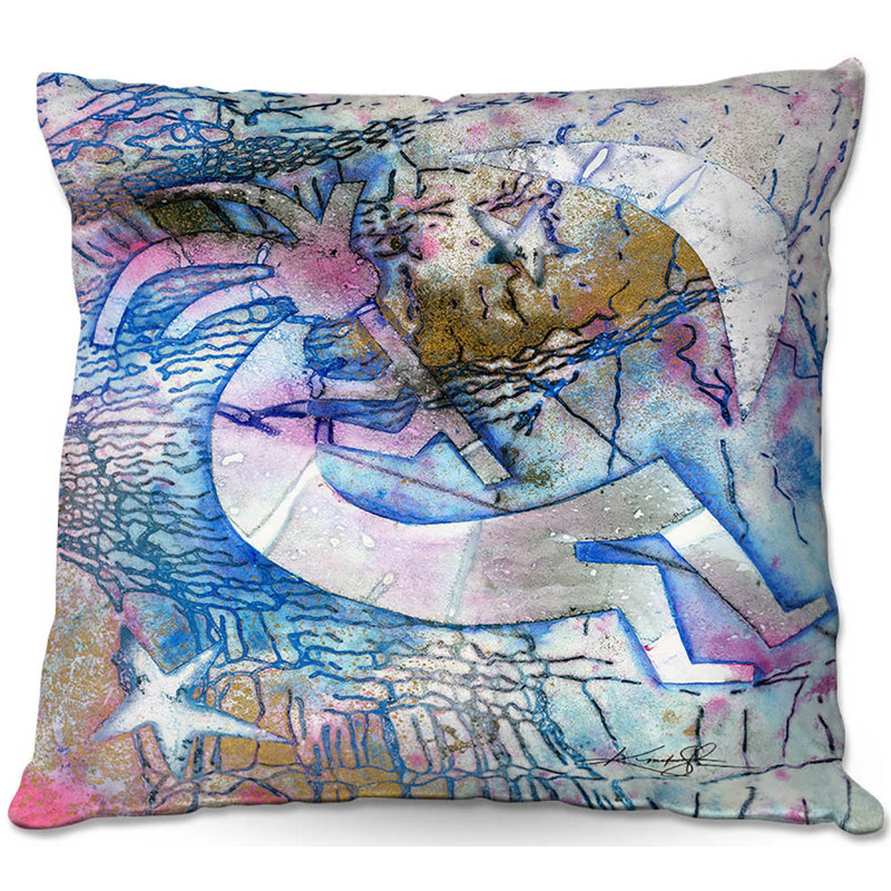  Coussin Couch Kokopelli Spirit Dreams, 20 po x 20 po
