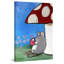 «Book Mouse», reproduction sur toile tendue-17660170