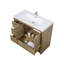 Ensemble de meuble-lavabo simple mural 42 po Spies