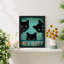 «Nice Bout Bathroom Decor Sneaky Black Cats Peeking» sur papier-98299130-98299131