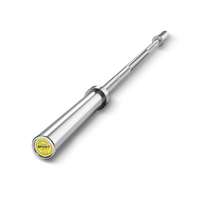 7ft Weightlifting Barbell，1000 LBS Capacity，45 LB，Hard Chrome Plated，Fits 2 in Weight Plates