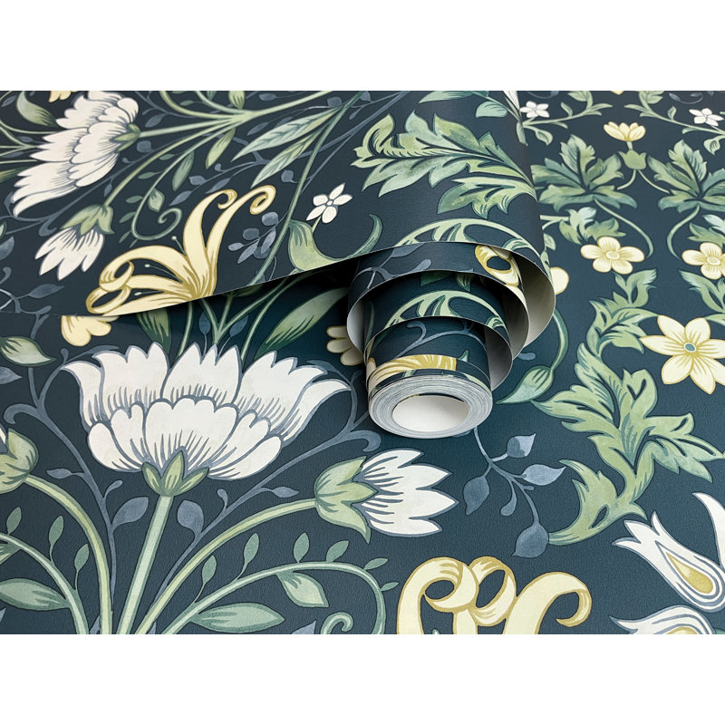 Winston Porter Jerlisha Floral Roll | Wayfair