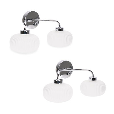 Aniva Glass Armed Sconce