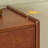 Modern Cherry Wood Solid Wood Accent Chest