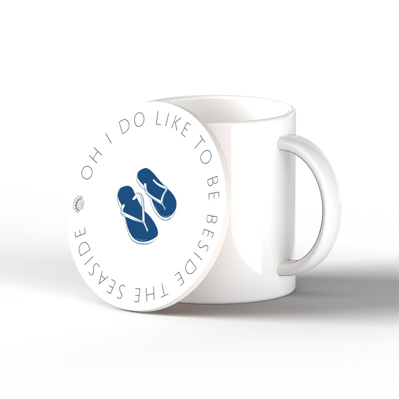 Ceramic Round 1 Piece Coaster