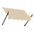 Awntech New Orleans Acrylic Fabric Fixed Awning with Iron Spear Arms-28213144-28213386