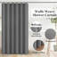 Ensemble de tapis de bain, rideau de douche avec 12 crochets inclus-1838201150