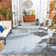 Frankee Performance Damask Indoor/Outdoor Area Rug