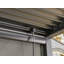 Nexus Grey Aluminium Pergola 3m x 3m with LEDs and 3 Pull Down Screens