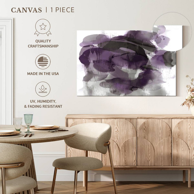 Avery Amethyst Flow II, 8" H x 12" W