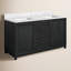 Meuble-lavabo double 60 po Sonata-122574150