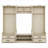 Coat Racks 4-in-1 Detachable Hall Tree with Storage, Hooks &amp; Shoe Bench, Antique Beige | Beige | Particle Board+MDF-1280086808