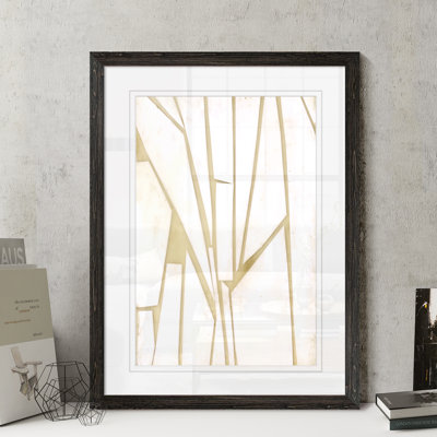 " Antiqued Shards I " by Paul Cezanne Painting Print