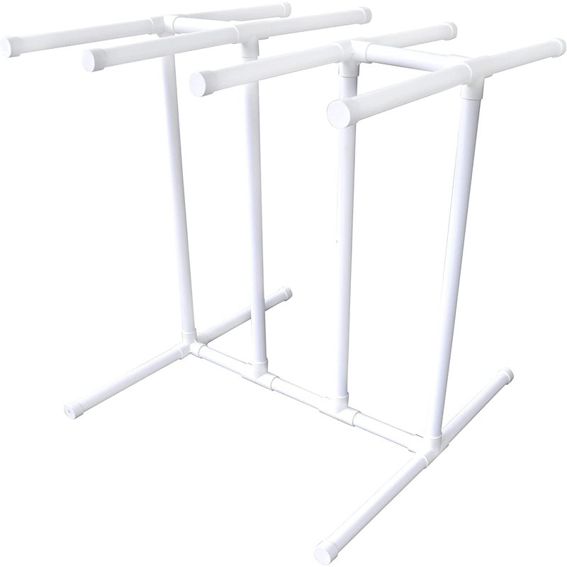 Porte-serviettes sur pied Chertsey, Blanc