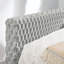 Lit de jour simple en tissu d'ameublement gris foncé et rembourré pour une maison moderne, optimisation de l'espace-1227600937