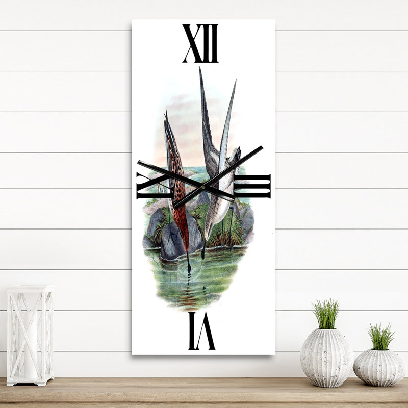 Horloge murale animaux de campagne IV, Grand