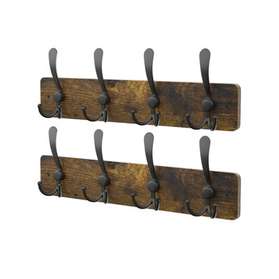 Tadcaster 4 - Hook Wall Mounted Coat Rack