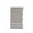 Verona Nightstand  Pearl White