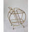 Chariots de bar Gold pour le chariot de service Home Bar