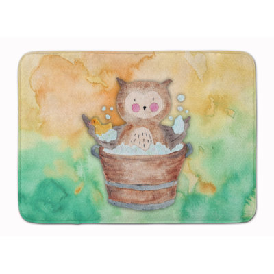 Zachary Memory Foam Non-Slip Bath Rug