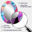 Paint Fusion V - Grand miroir mural ovale sur métal-273094481