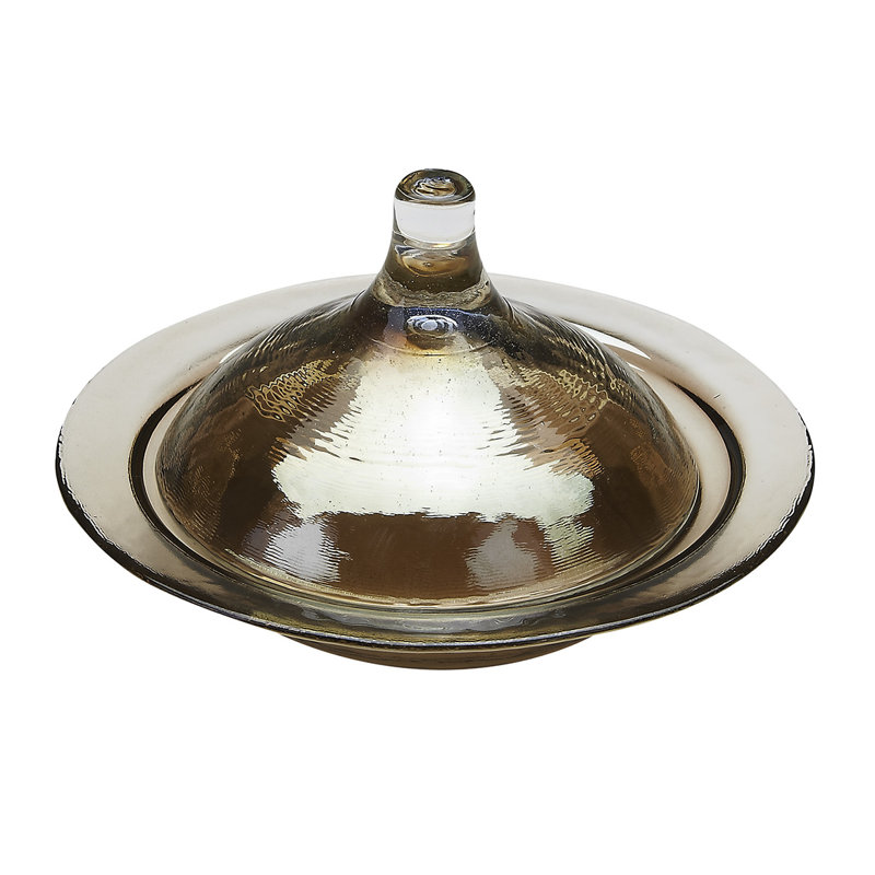 Assiette à hors-d’œuvres 5,5" Olive, Fumée