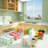 4 Pack Clear Storage Bins with Handles