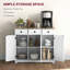 Buffet polyvalent avec plusieurs options de rangement et design moderne-2047092482