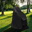 Motorized Wheelchair Dust Cover Waterproof Windproof UV-proof Black