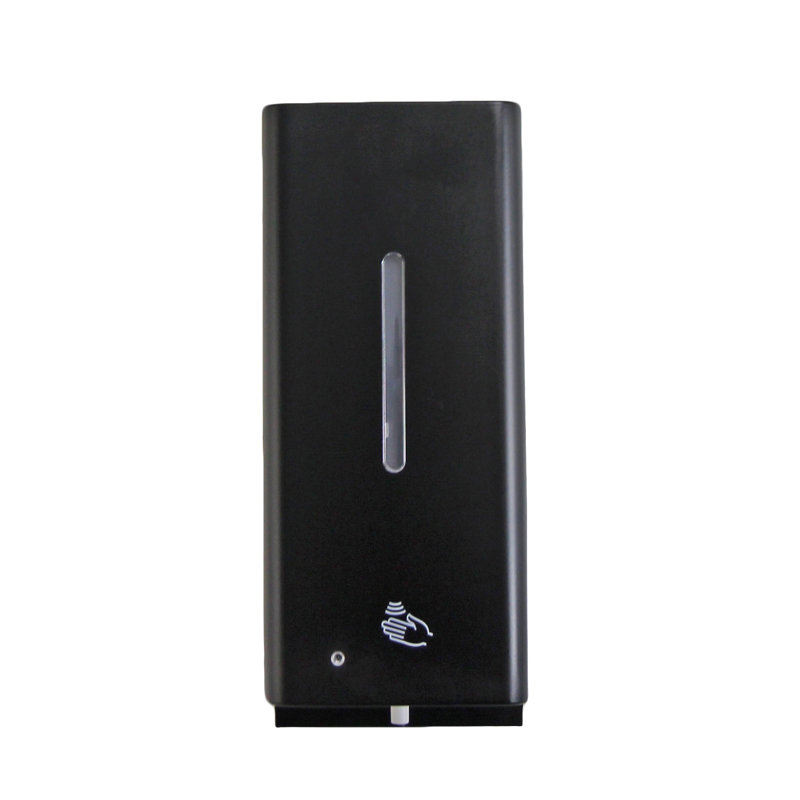 Distributeur automatique de savon liquide ou de désinfectant noir mat