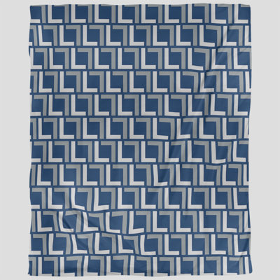 Polyester Geometric Shapes Duvet Cover