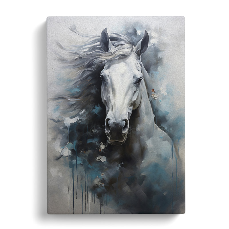 Horse Contemporary - Print, 76cm H x 50cm W x 3cm D