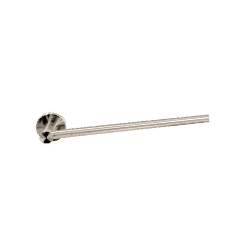 Barre à serviettes murale 25,98 po Camano, Nickel satiné