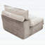 Canapé Cloud à siège simple, canapé modulaire moderne avec coussin rembourré à double couche et tissu chenille respirant pour le salon et la chambre à coucher-291747958-291747961