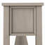 Console Ashay, table d'entrée, table de couloir de 60 po de long avec deux tiroirs de taille différente et tablette inférieure-248982202