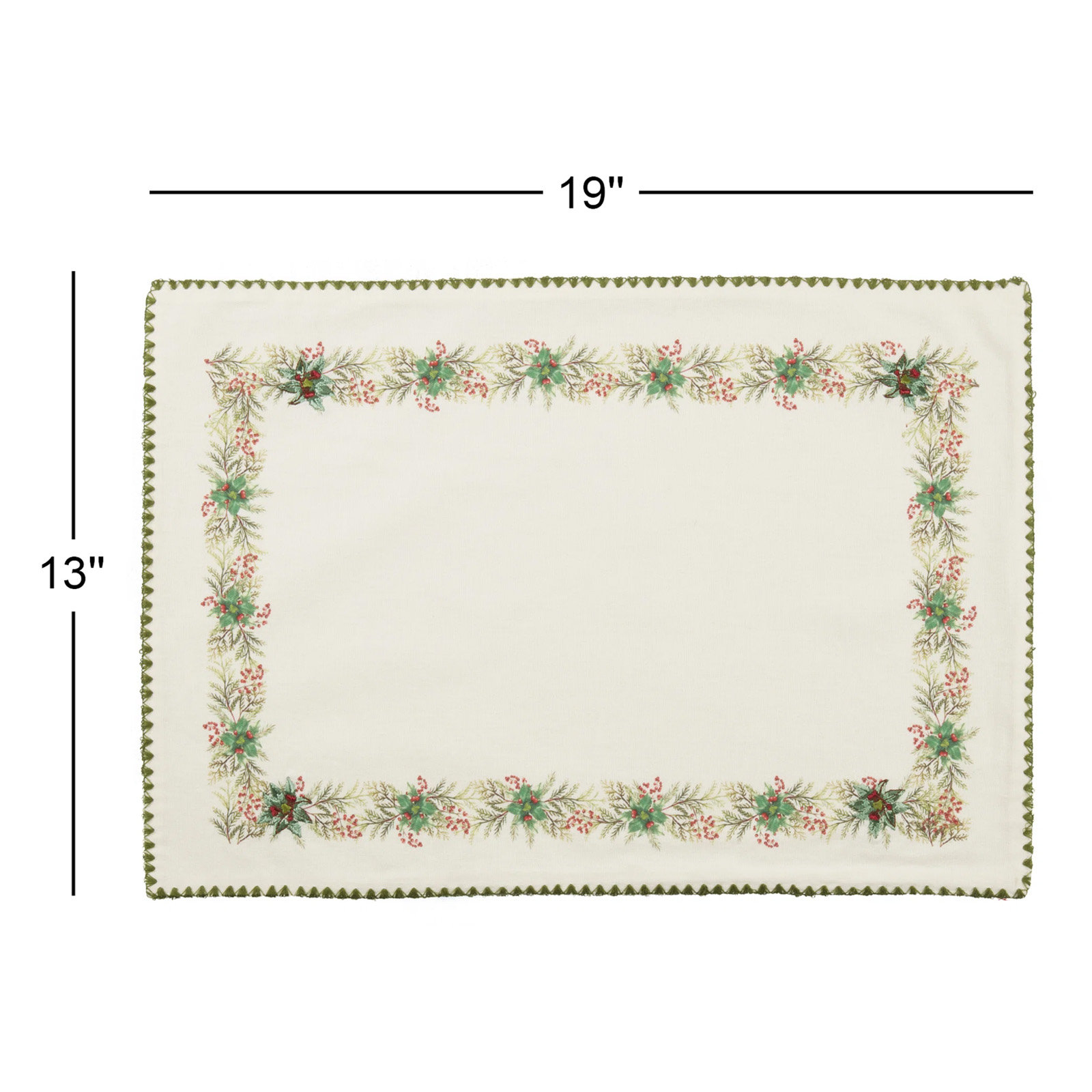 Holly Placemat (Set of 4)