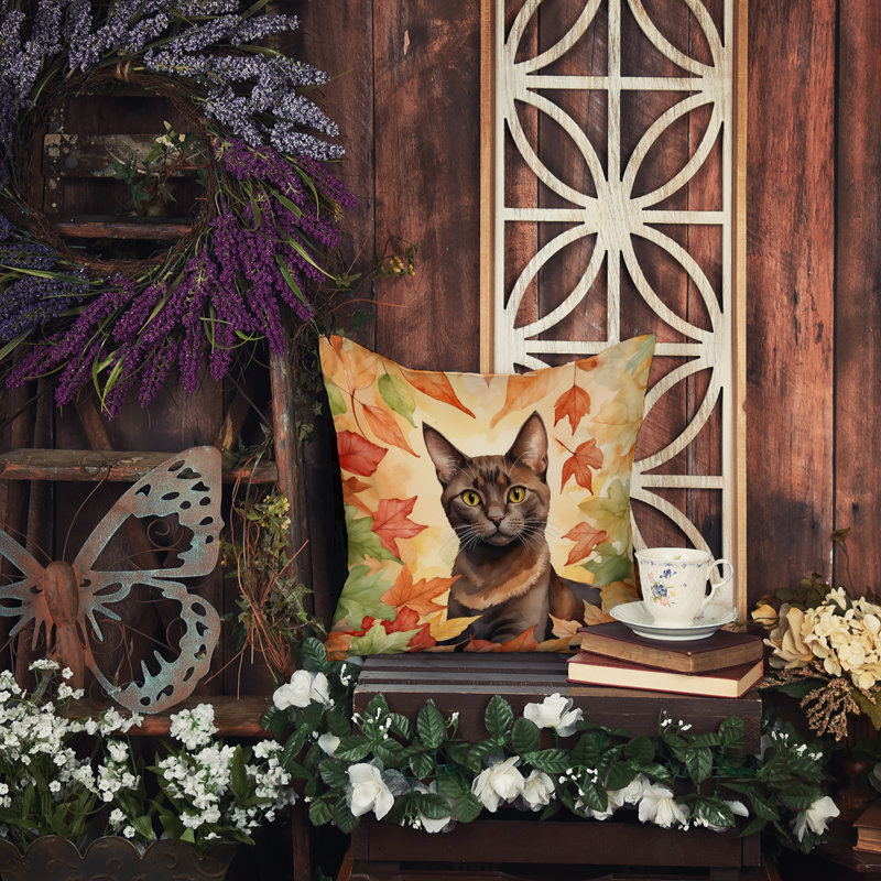 Coussin Havana Brown, Carré 14 po