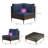 Marvalyn 7-Piece Modular Outdoor Sectional Seating Group with Cushions and Table-1152417169