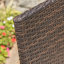 Chaise de salle à manger multi-brun avec coussin San Pico, pour un usage intérieur et extérieur