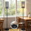 Lampe sur pied en cristal moderne avec abat-jour élégant, grande lampe sur pied avec interrupteur marche / arrêt pour le salon, la chambre à coucher et l'éclairage de bureau