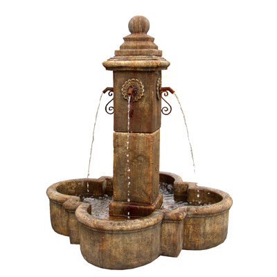 Concrete Provence Plaza Fountain