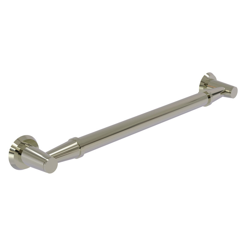 Barre d'appui Morosini lisse, Nickel poli, 36 po