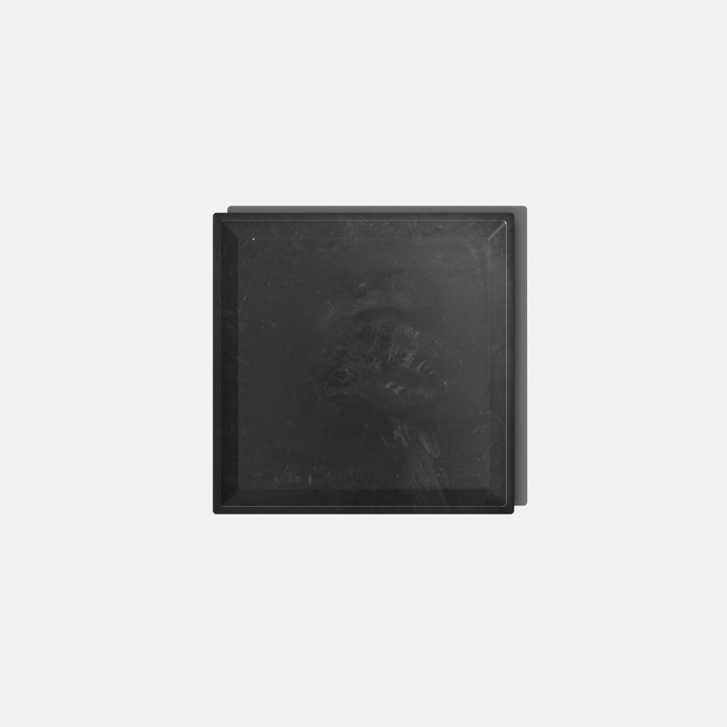 Pure Series Nobleton Planter Saucer, Black, 1'' H X 10'' W X 10'' D , 2