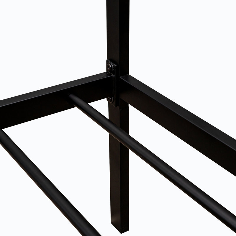 Structure de lit Stonecrest 82,63 po, Noir