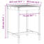 Netrapal 17 Stories Bar Set with Wood Frame and Solid Wood Outer Material-1031388421
