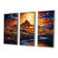 Ensemble de décorations murales Bretta - City Buildings-108461395-108461396