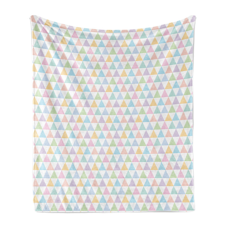 Hand Woven Throw Blanket, 50" W x 60" L